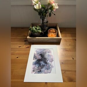 New Original Signed Artwork Alcohol Ink on Paper 218